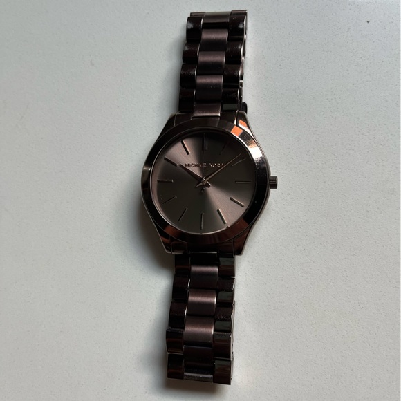 MICHAEL KORS Slim Runway Watch - Brown - Picture 2 of 5